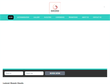 Tablet Screenshot of grandclarionkendari.com